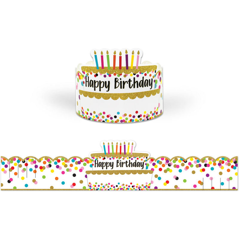 Confetti Happy BIrthday Crowns (30)