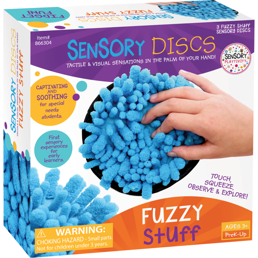 Sensory Playtivity Sensory Discs: Fuzzy Stuff