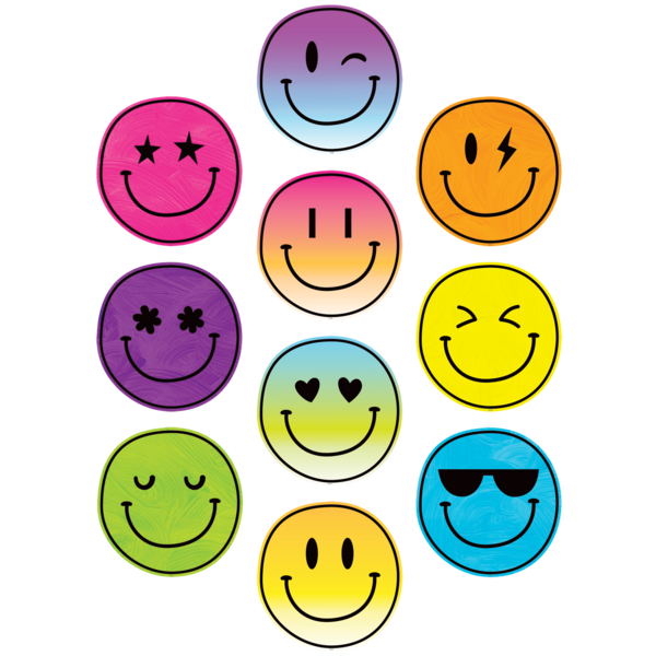 Brights 4Ever Smiley Faces Accents