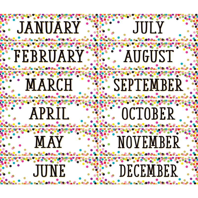 Confetti Monthly Headliners