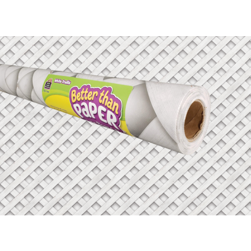 BTP White Trellis Better Than Paper Roll
