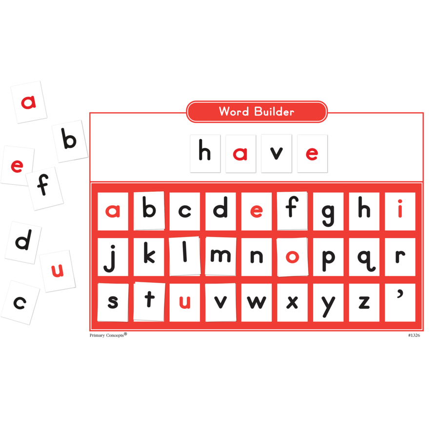 Magnetic Word Builder