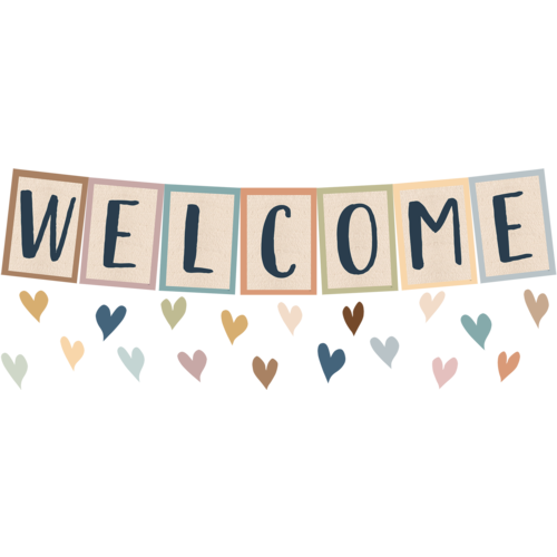Everyone is Welcome WELCOME Bulletin Board Set