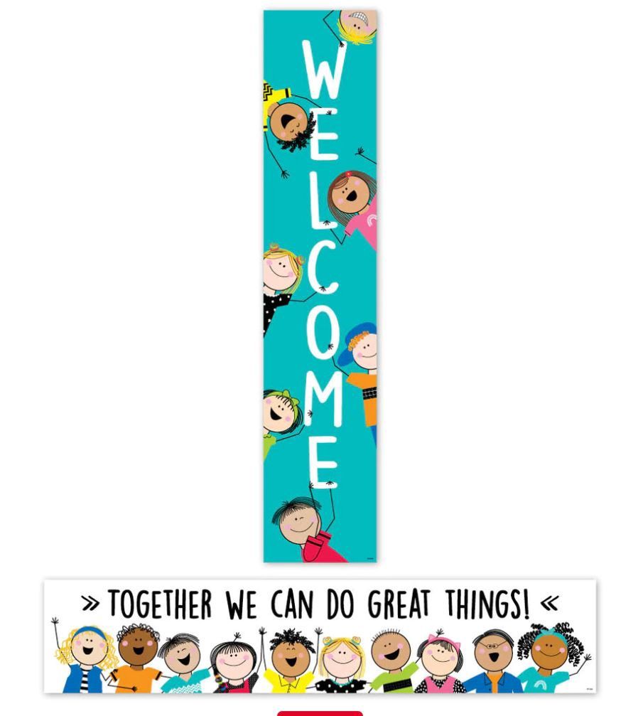 Stick Kids Welcome Banner