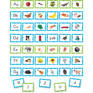 Cards Alphabet Pocket Chart