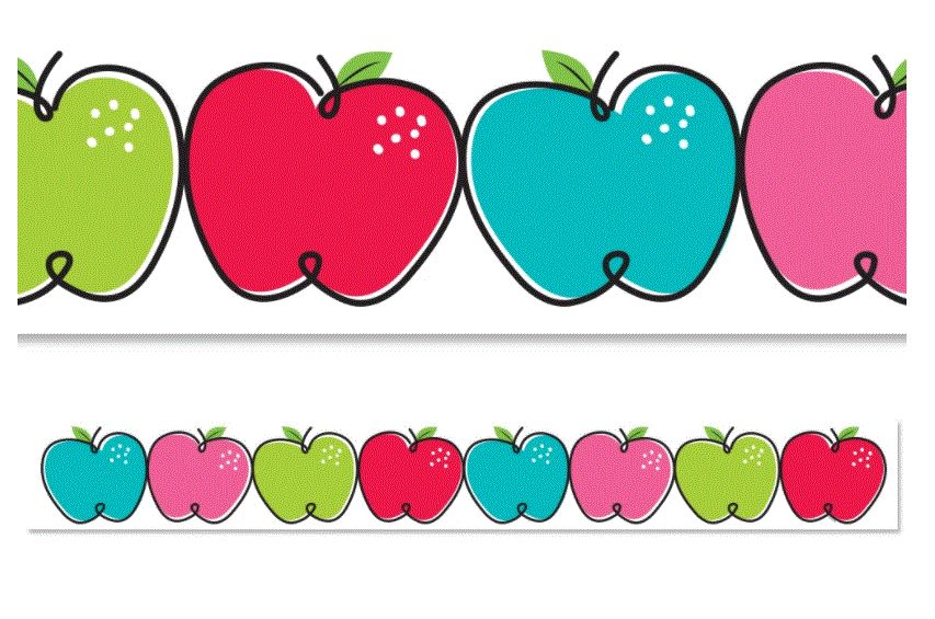 Doodle Apples EZ Border