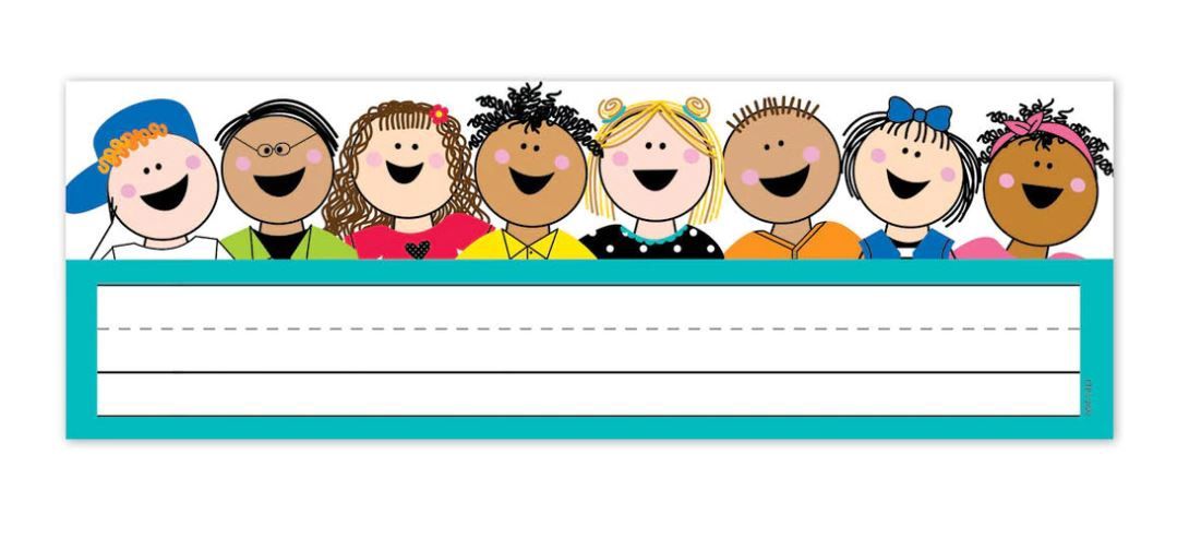 Stick Kids Name Plate