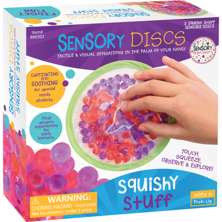 Sensory Playtivity Sensory Discs: Squishy Stuff