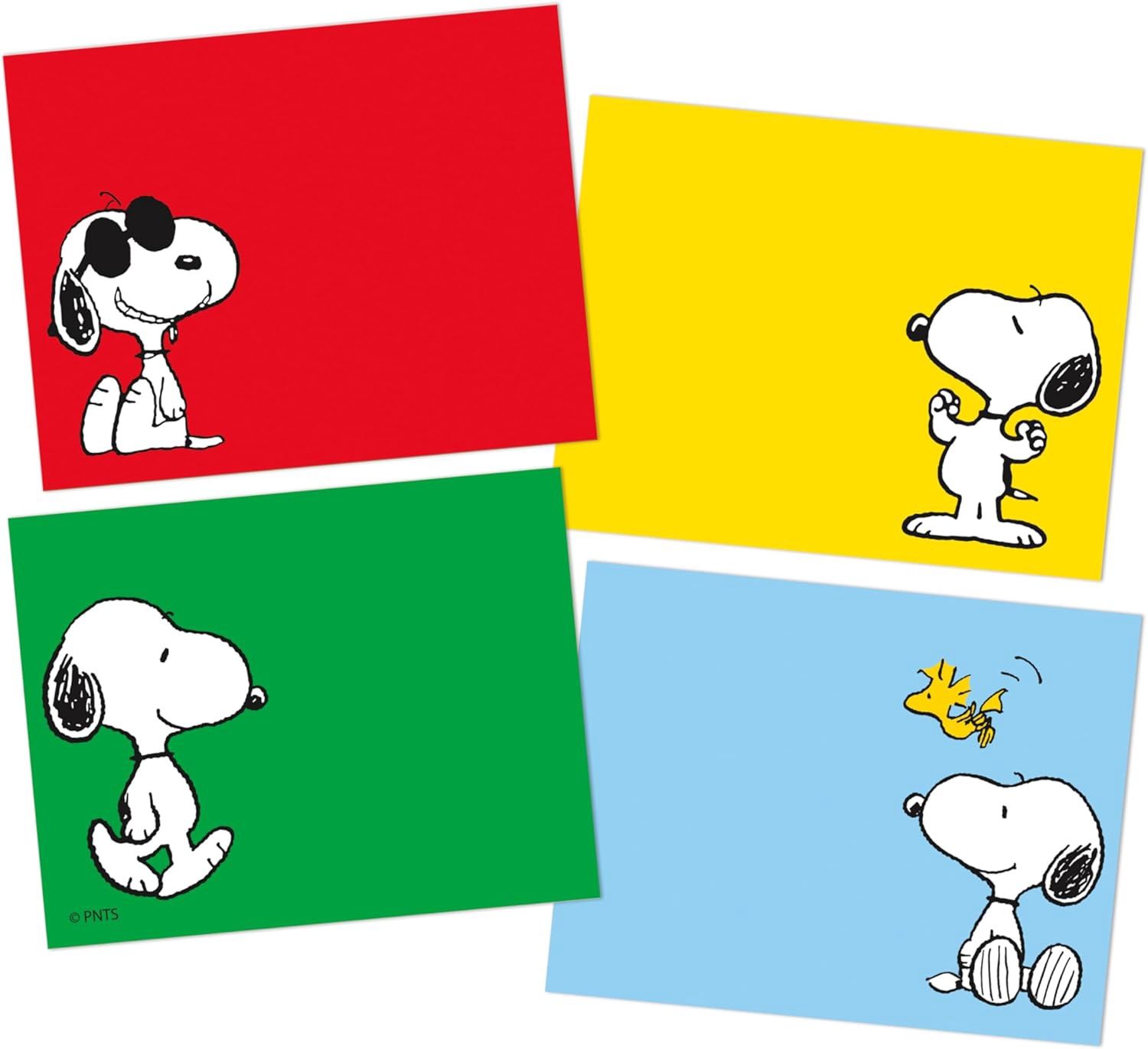 Peanuts Snoopy Name Tags