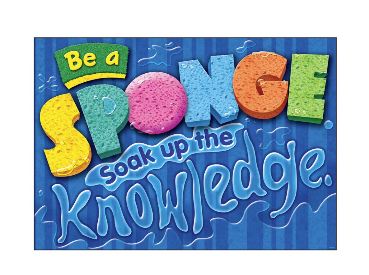 Be a Sponge Poster