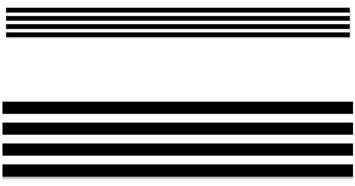 Black Stripes EZ Border (Core Decor)