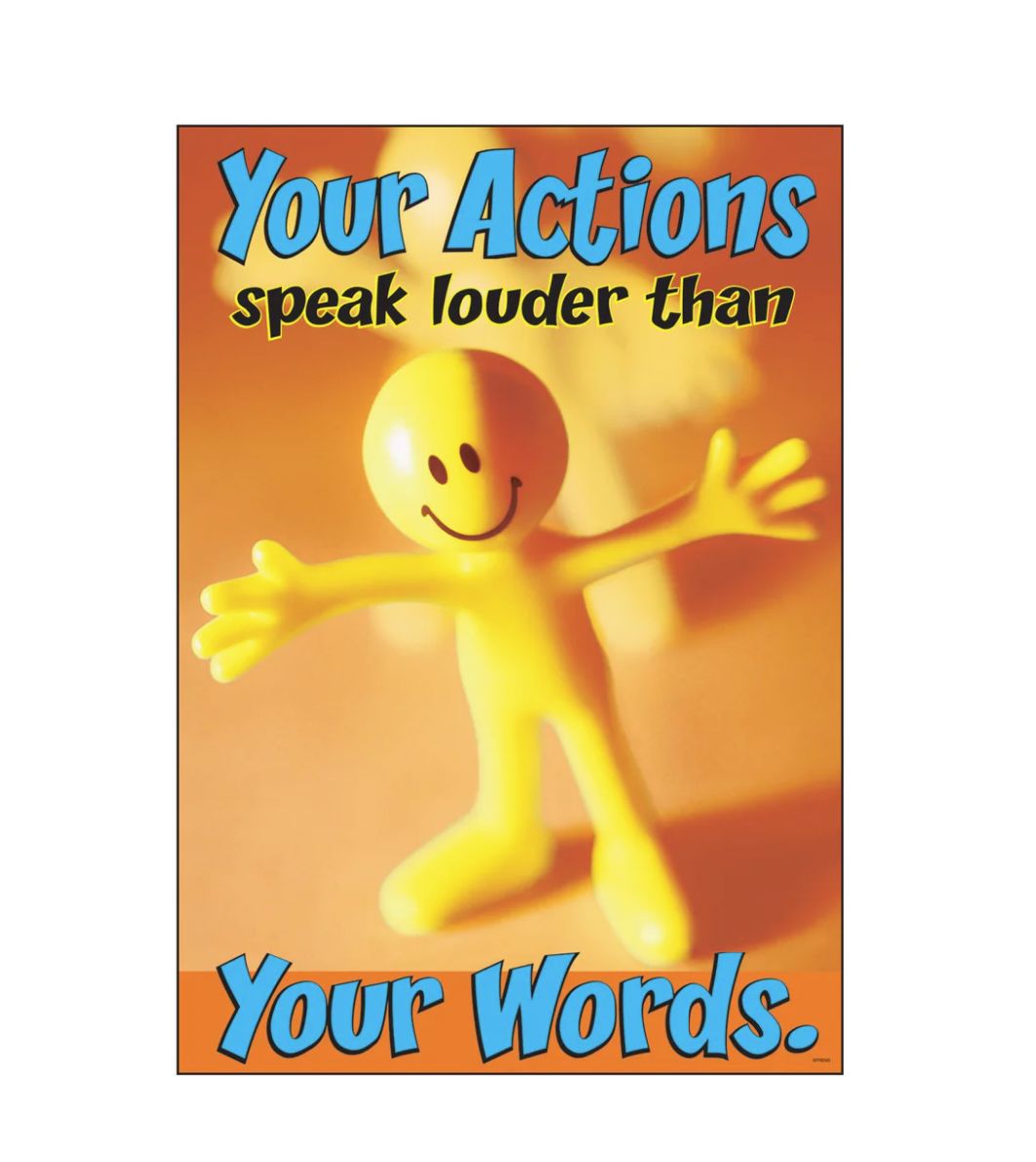 Actions Speak Louder Poster