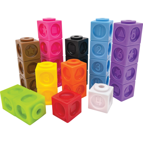 Numbers and Shapes Connecting Cubes