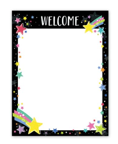 Welcome Star Bright Chart