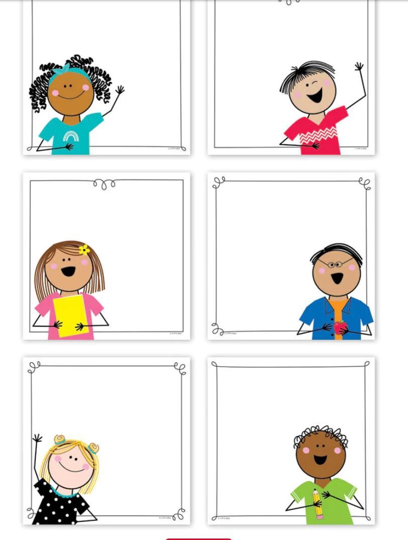 Stick Kids 6&quot; Designer Cut-Outs