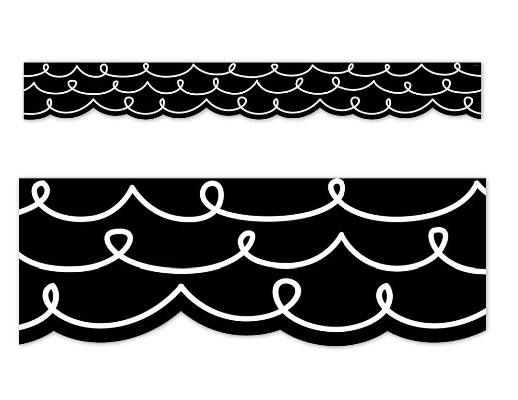 Core Decor Loop-de-Loop on Black EZ Border