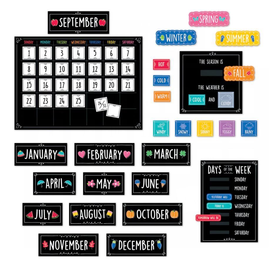 Doodle Calendar Set