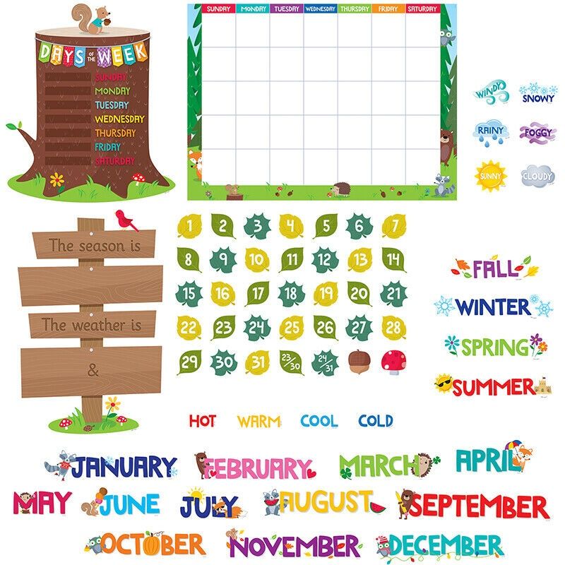 Woodland Friends Calendar BBS