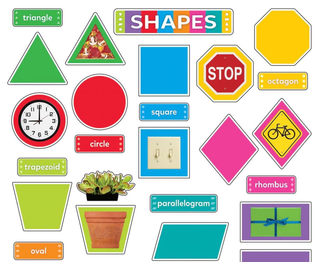 Shapes All Around Us Learning Set