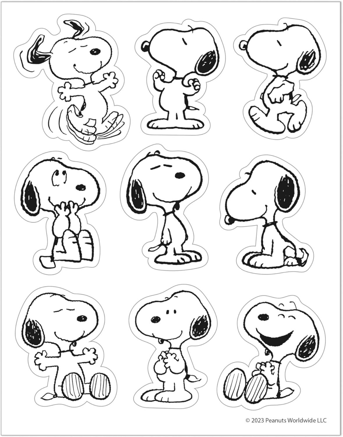 Snoopy Giant Stickers