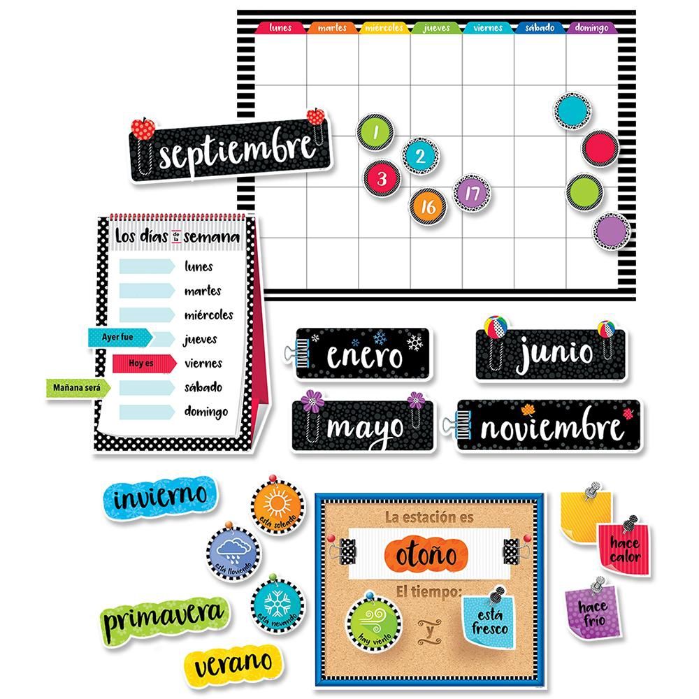 Bold &amp;  Bright Spanish Calendar BBS