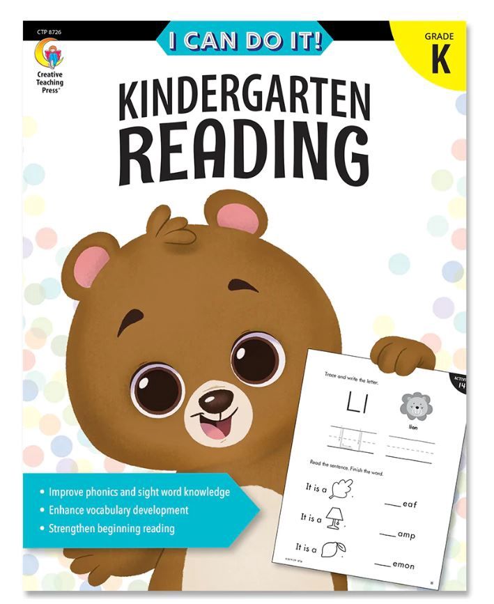 I Can Do It! Kindergarten Reading