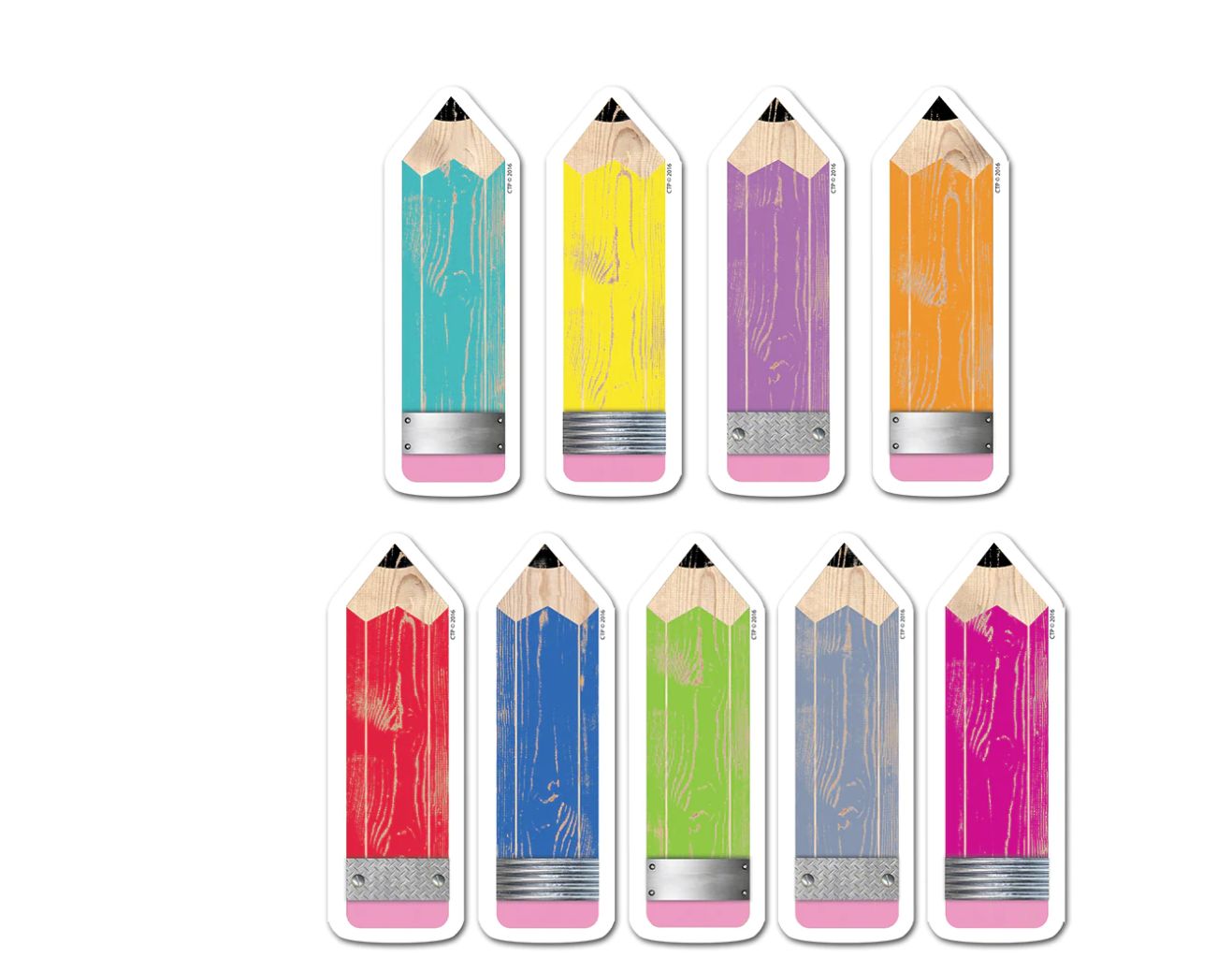 Upcycle Style Pencils 6&quot; Designer Cut-Outs