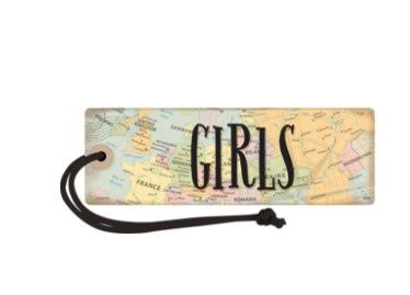 Travel the Map Magnetic Girls Pass