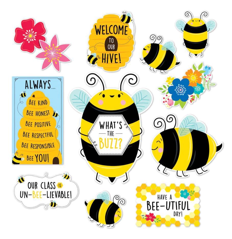 Busy Bees Bulletin Board Set