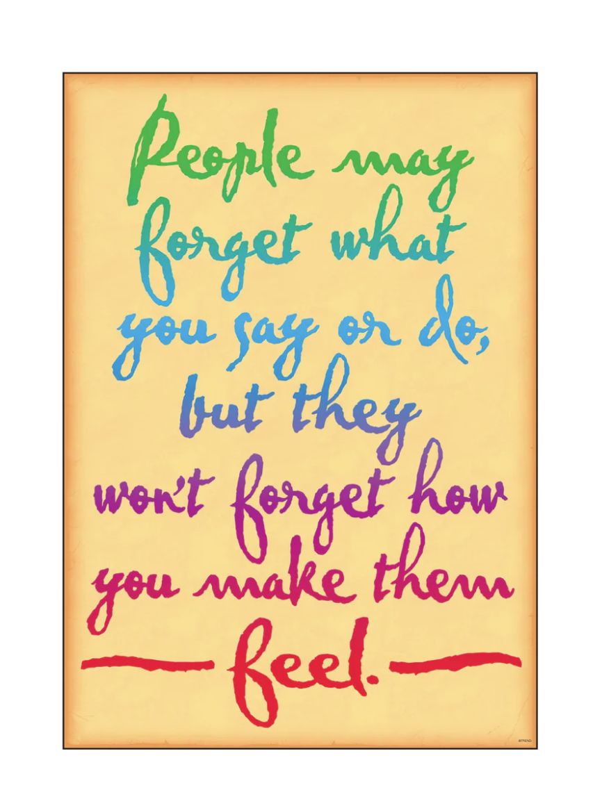 People May Forget Poster