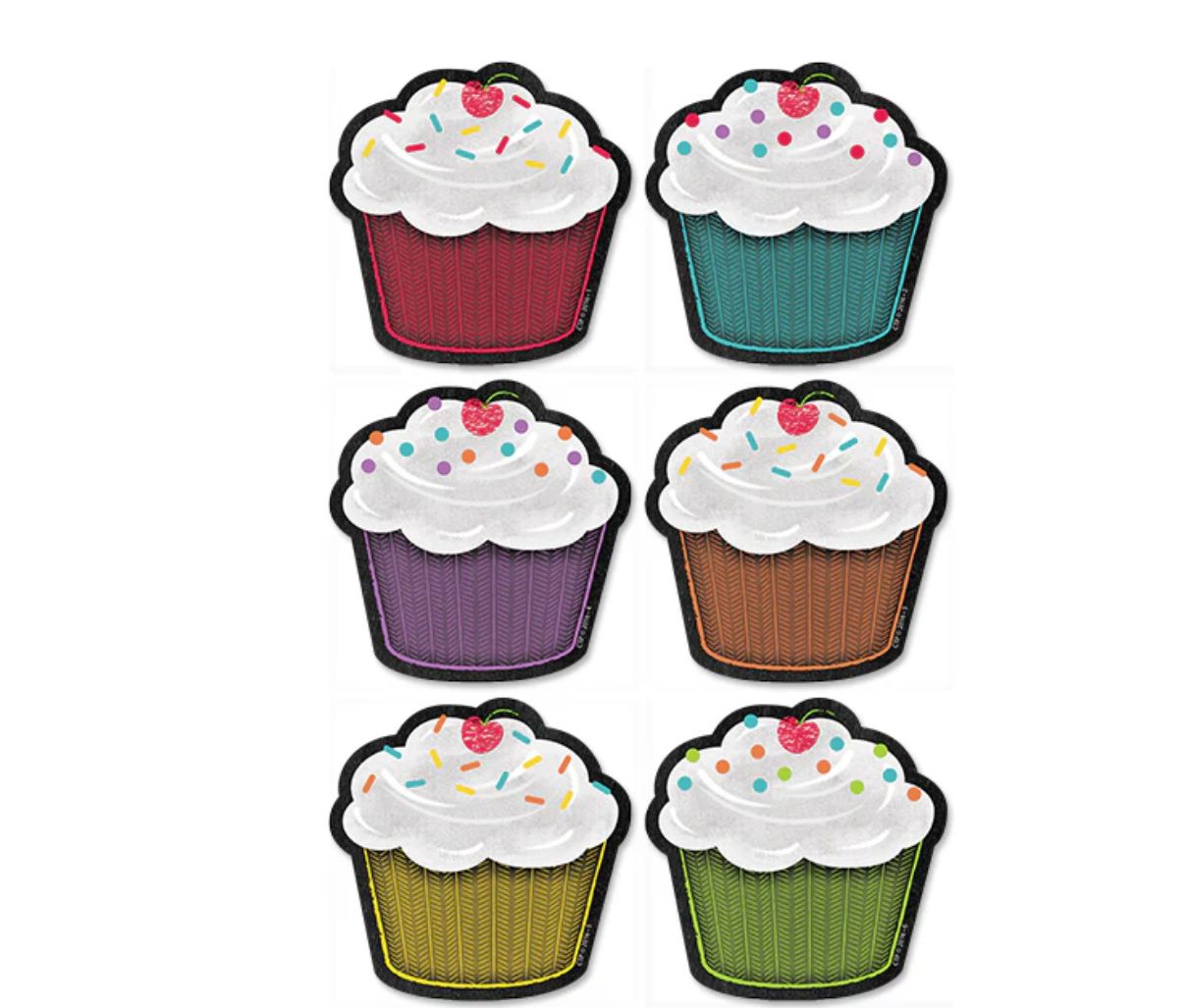 Chalk It Up! Happy Birthday 3&quot; Designer Mini  Cut-Outs