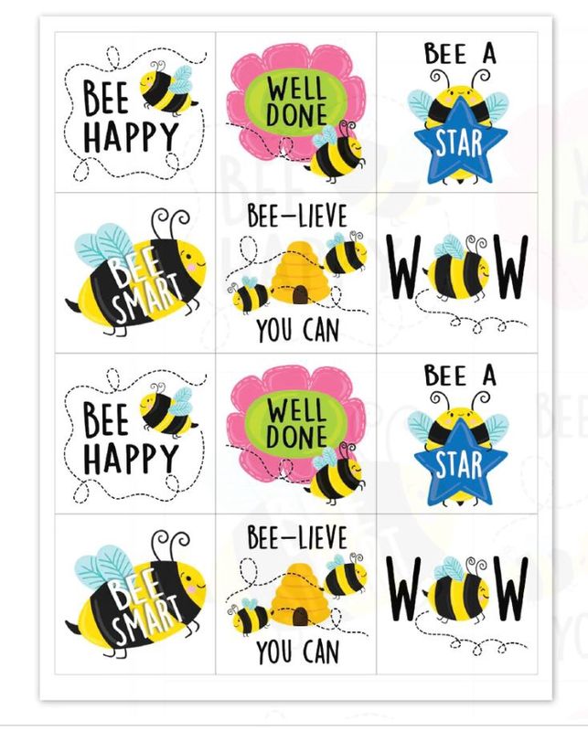 Bees Stickers