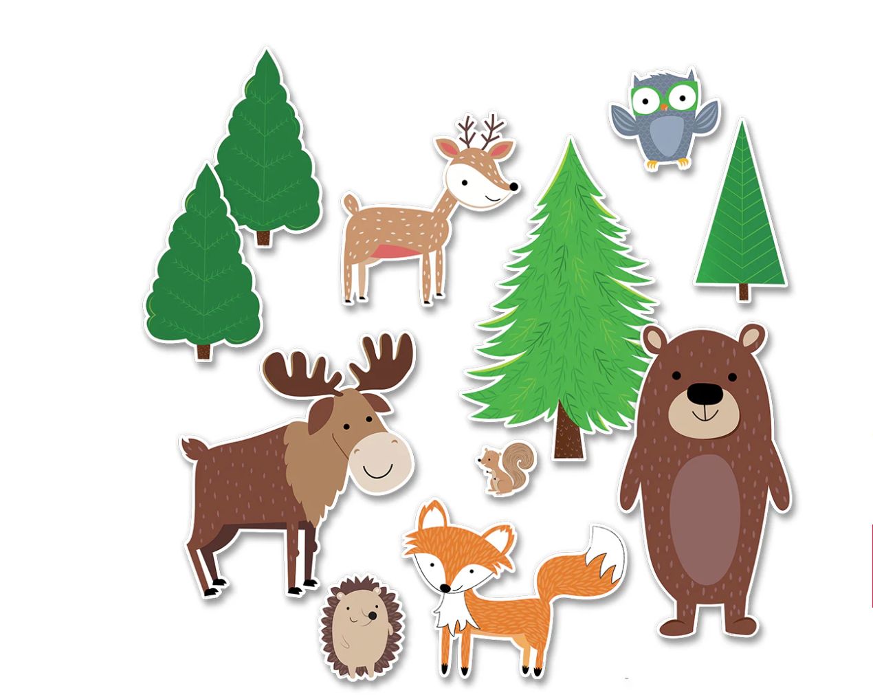 Jumbo Woodland Friends Bulletin Board