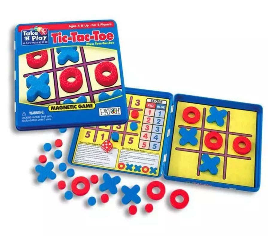 Tic-Tac-Toe Magnetic Game
