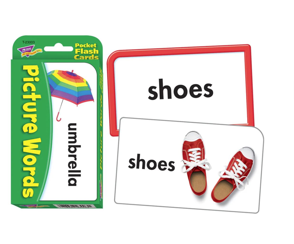 Picture Words Pocket Flash Cards