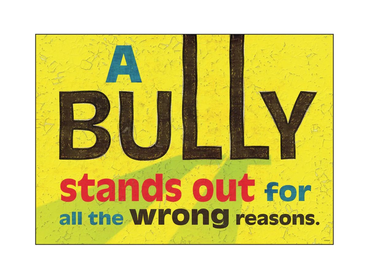 A Bully Stands Out Poster