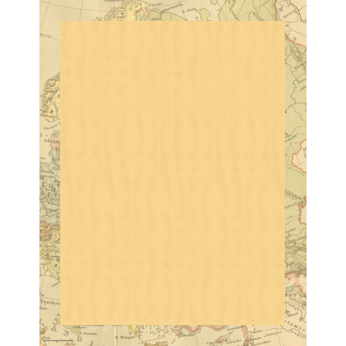Travel the Map Blank Chart