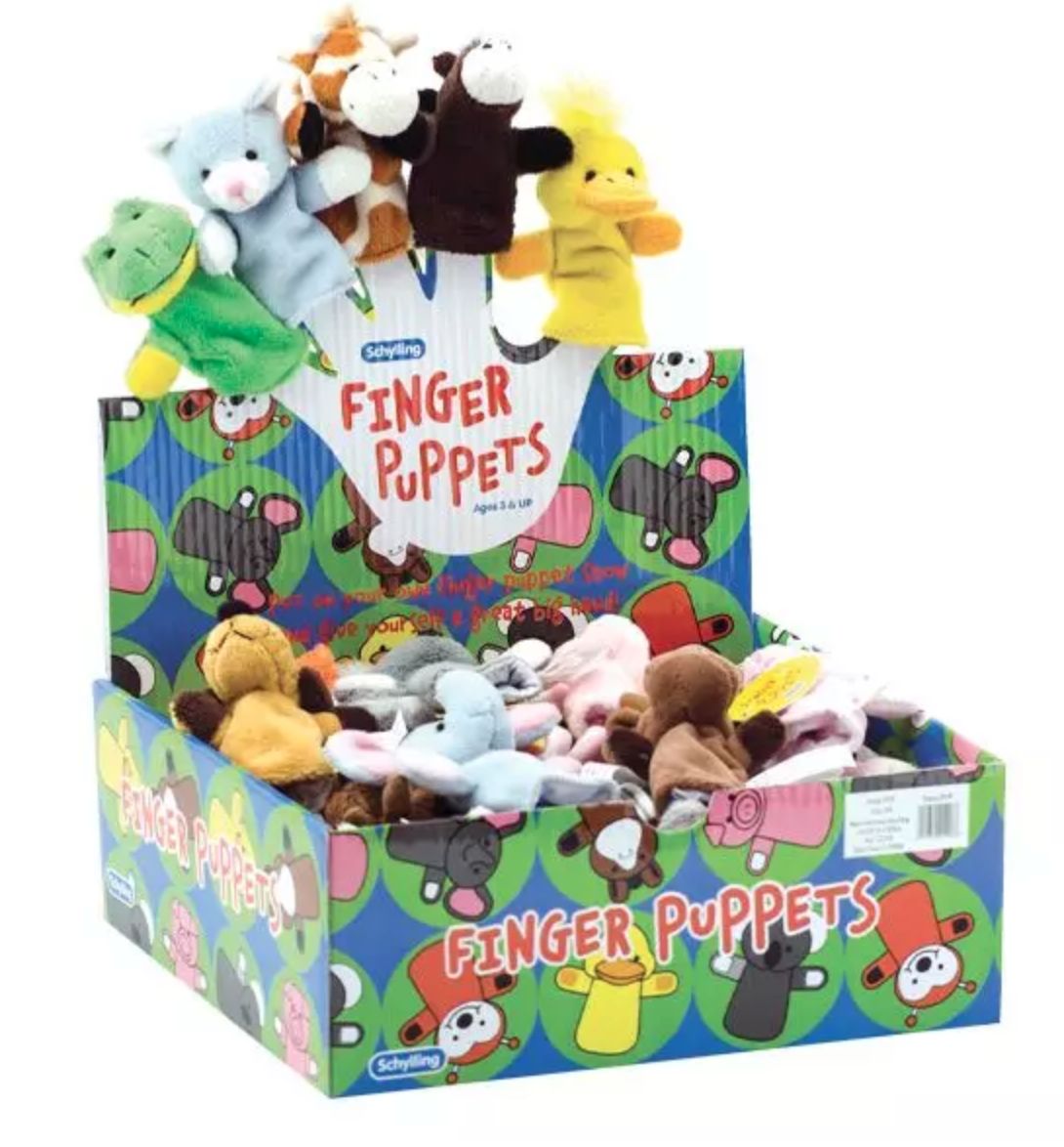 Plush Animal Finger Puppet