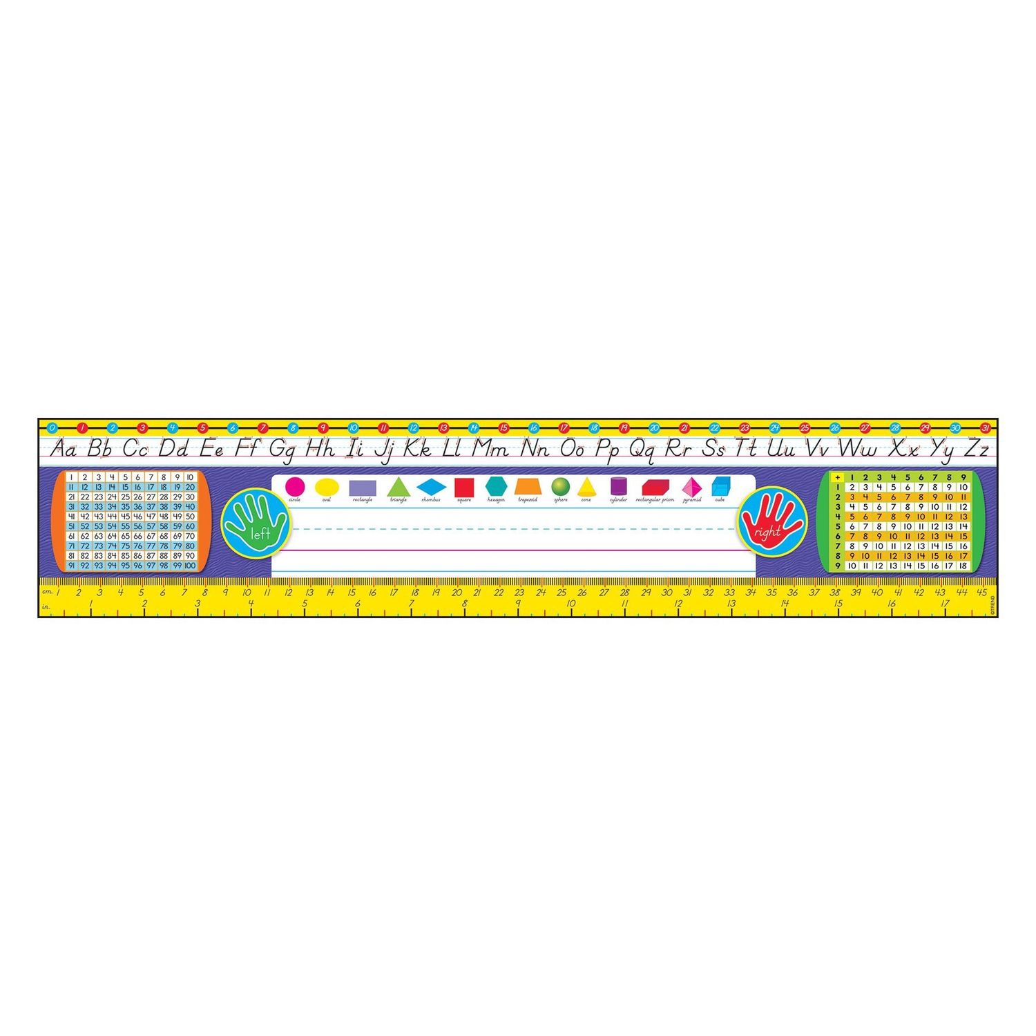 69405 Grades 2-3 Modern Desk Toppers¬Æ Reference Name Plates