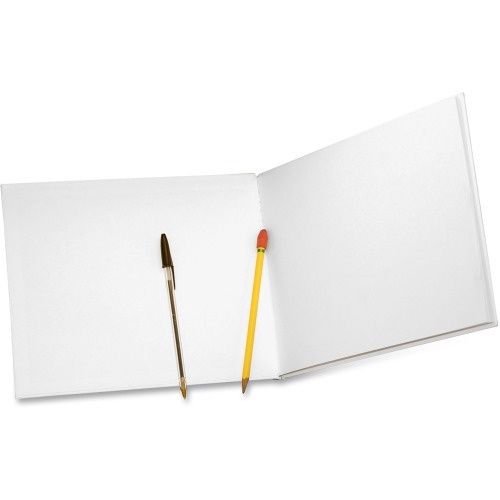 Big Hardcover Blank Book Landscape