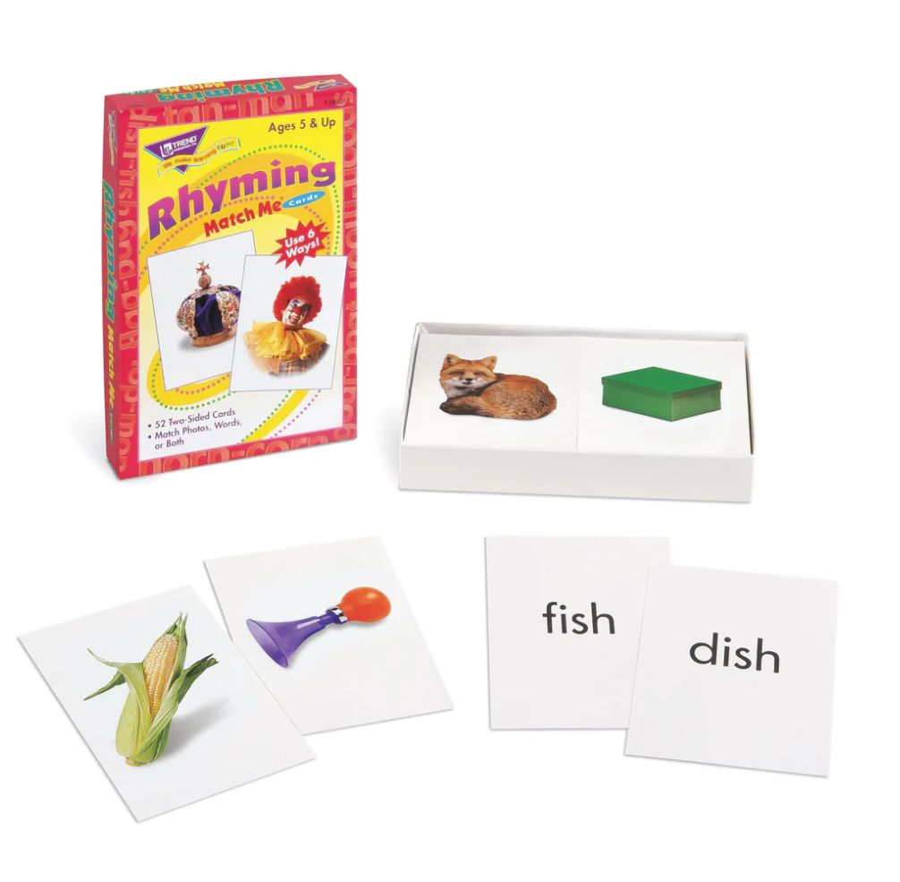 Rhyming Words Match Me¬Æ Cards