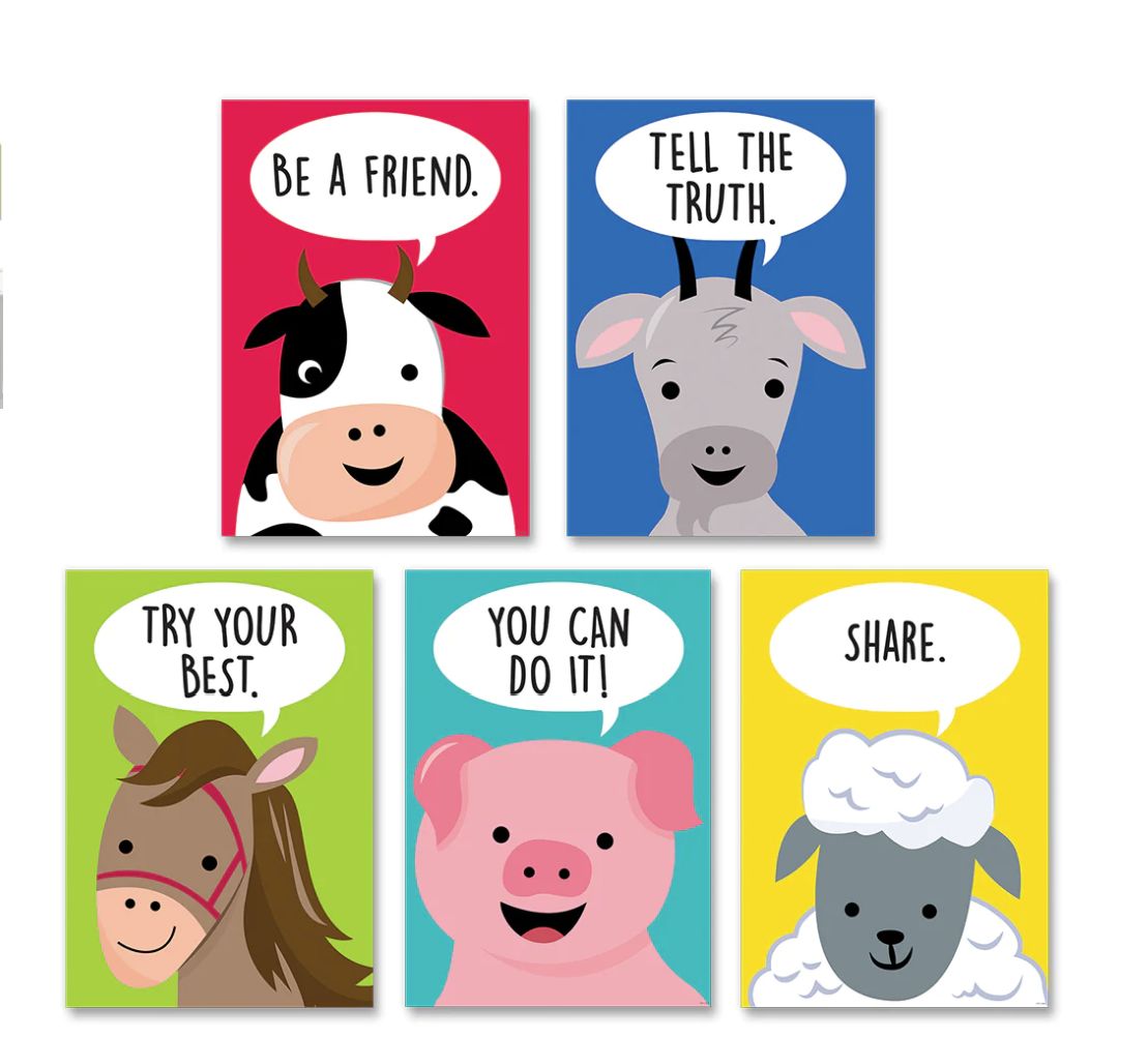 Farm Friends Inspire U 5-Poster Convenience Pack