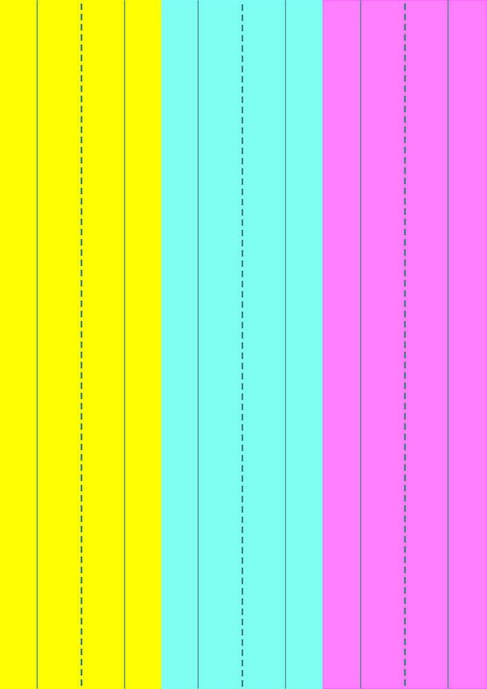 Die Cut Magnetic Colored Sentence Strips