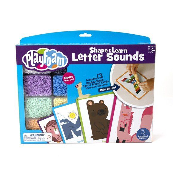 Playfoam Shape and Learn Letter Sounds