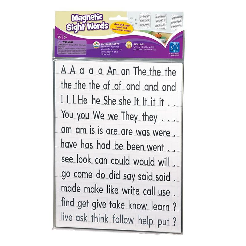 Magnetic Sight Words
