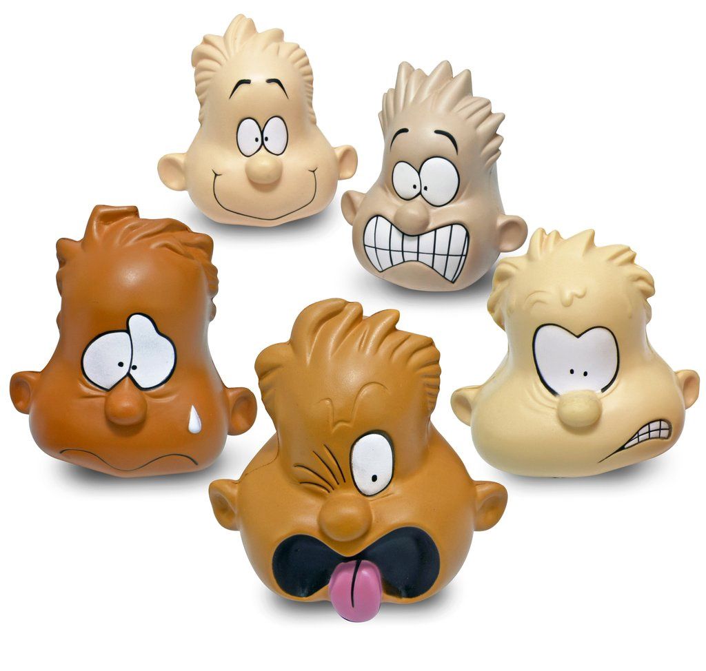 Feeling Heads (5 Expressions) Set