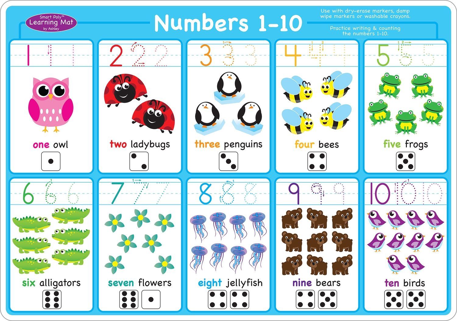 1-10 Learning Mat