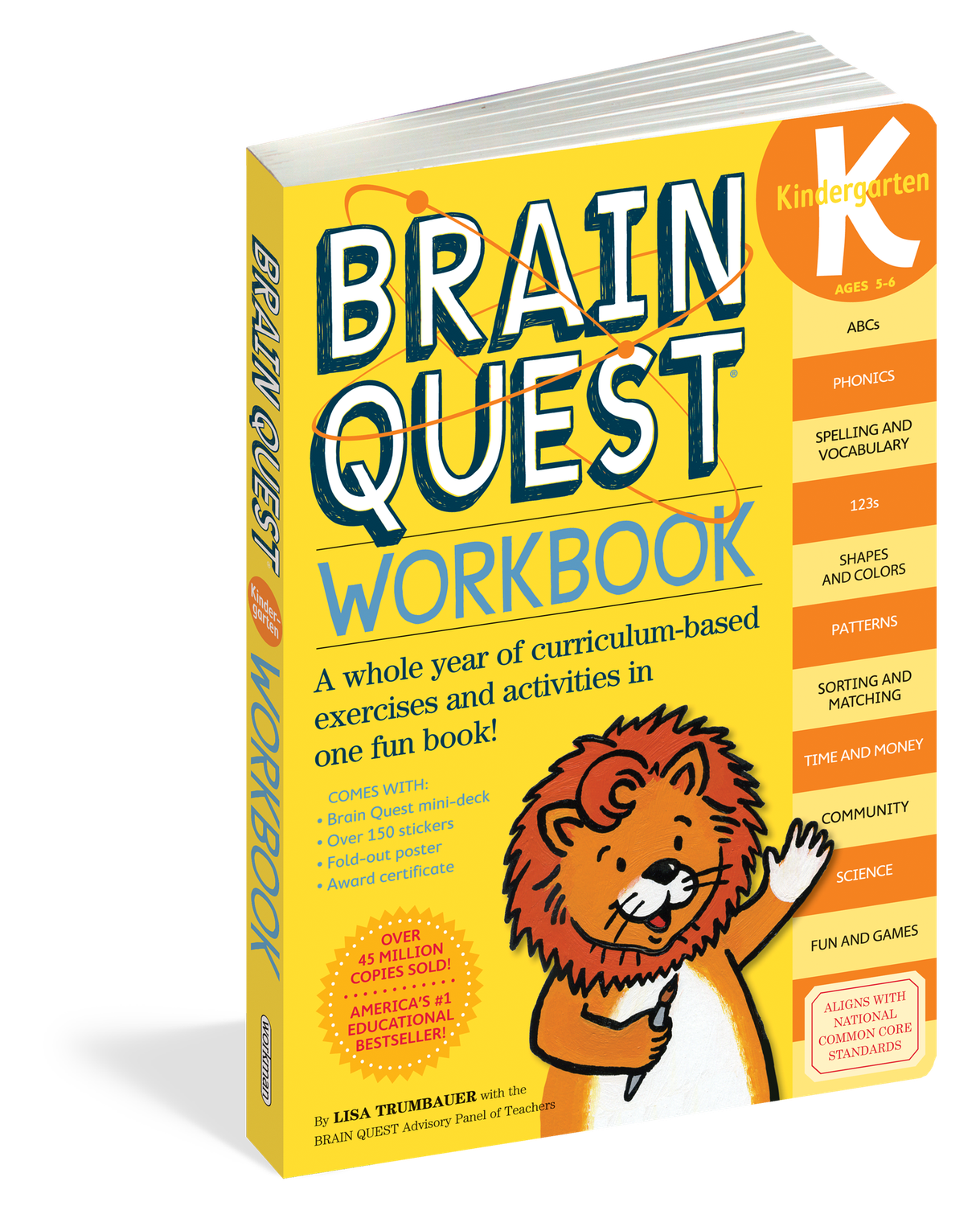 Kindergarten Brain Quest Workbook