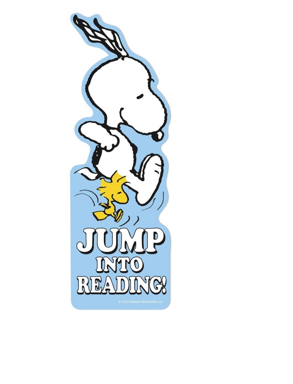 Peanuts Jump into Reading Bookmarks