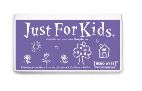 Jumbo Just For Kids Purple Ink Pad